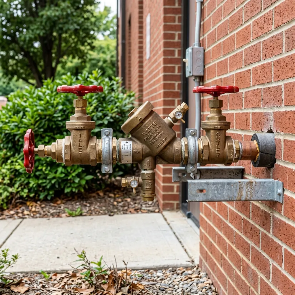 Backflow Prevention Plumber in Brookside Village, TX